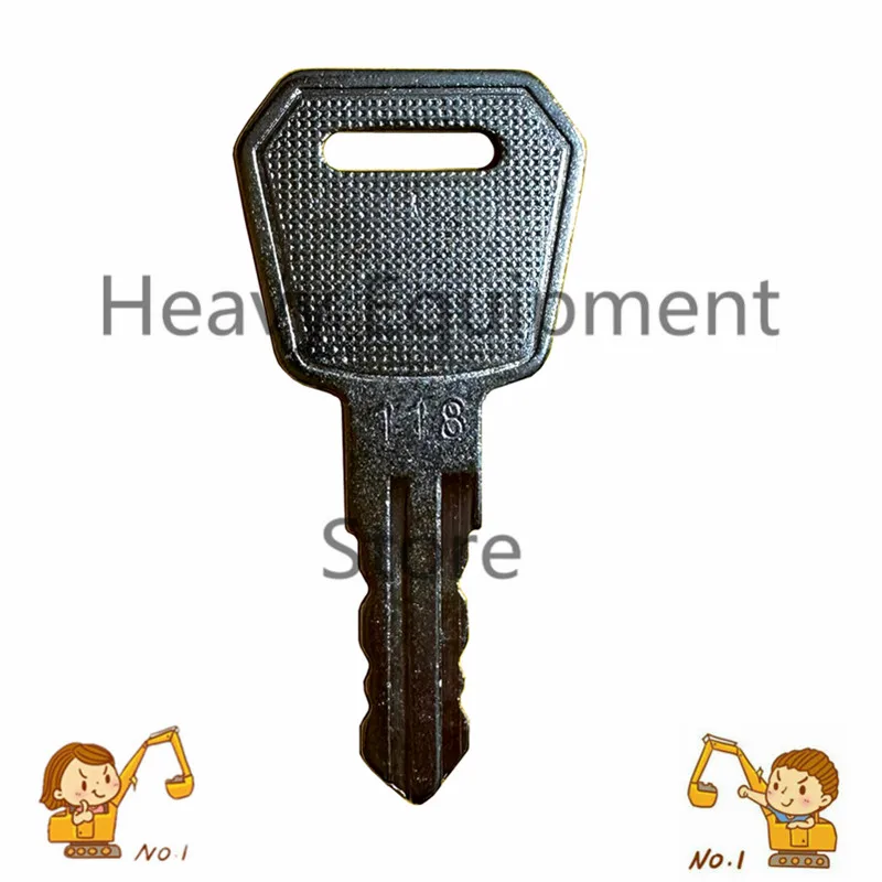 1PC Switch Key 1115-500016-00 for Big Joe EP Equipment E30 EZ30 EPT20-15ET EPT20-18EA ES10-10ES ES10-10MM ES10-22DM ES10-22MM