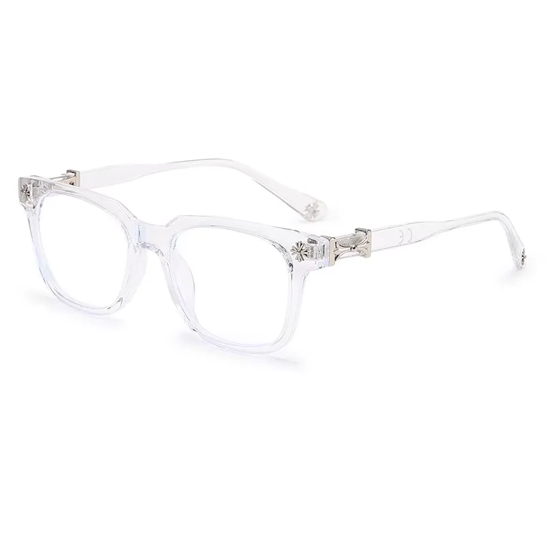New Fashion Simple Rectangle Frame Women Reading Glasses Resin Read Eyeglasses Eyewear Gothic Blue Light Blocking Glasses