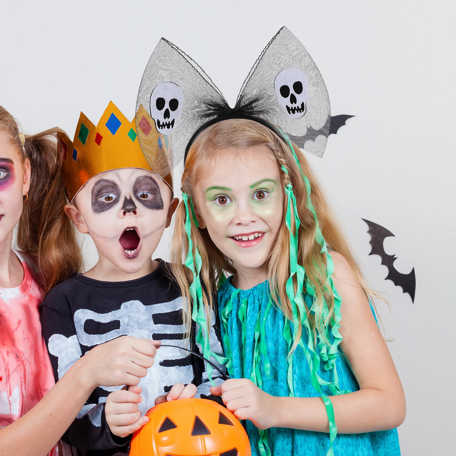 

Halloween Headband Bow Hair Band Chic Masquerade Party Carnival Cosplay Funny Headwear for Adults Halloween Headbands