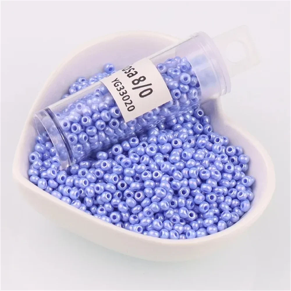 2/3/4mm ceco Preciosa Oling colori naturali perline di vetro High Flash Round Spacer Beads Charm per gioielli fai da te braccialetto Make