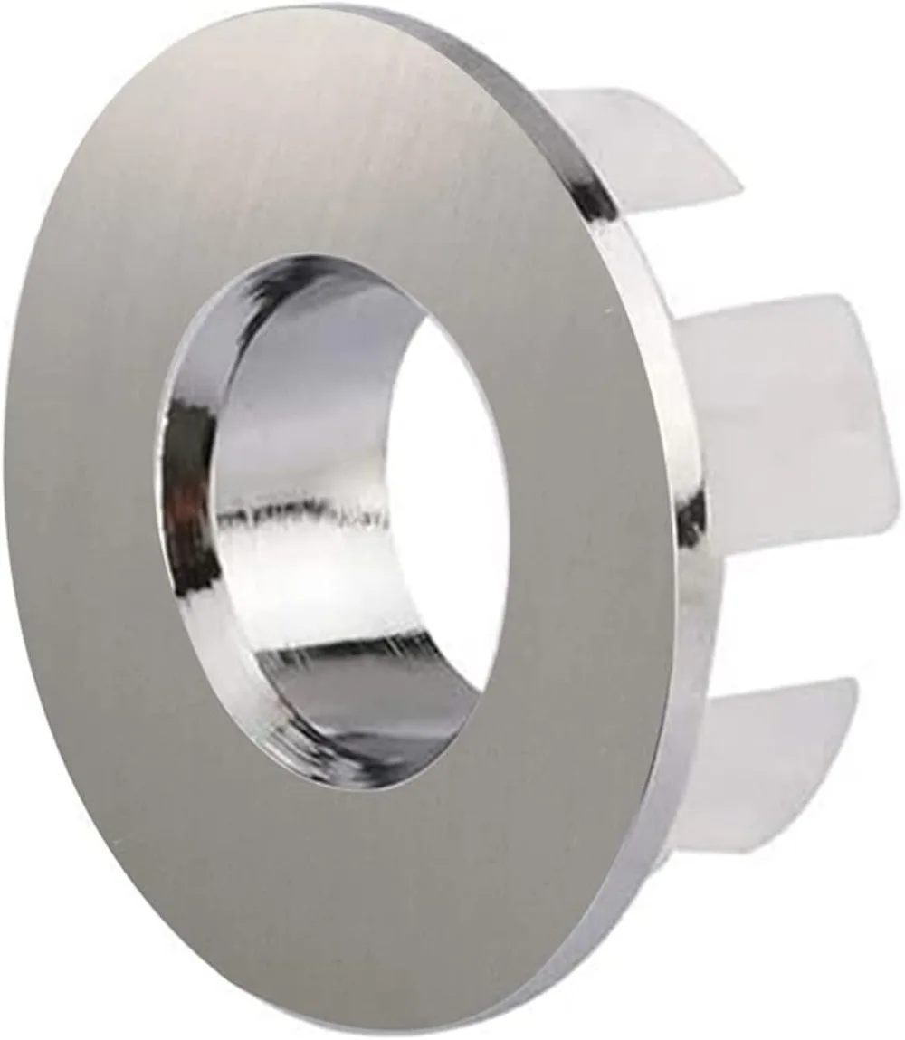 

Замена крышки кольца для перелива раковины, отделка раковины для ванной комнаты, круглая пластиковая крышка для перелива раковины, кухонные аксессуары