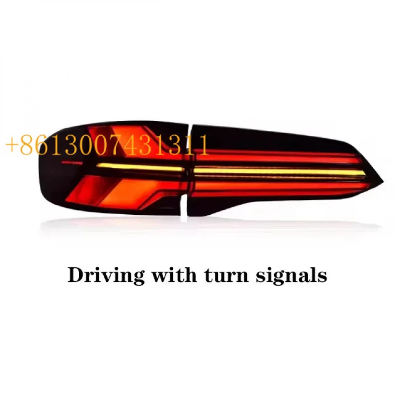 FactoryFor 2019-2022 X5 Taillight Assembly G05 Modified Remanufactured LED Lens Rear Tail Lamp Dynamic Turn Signals