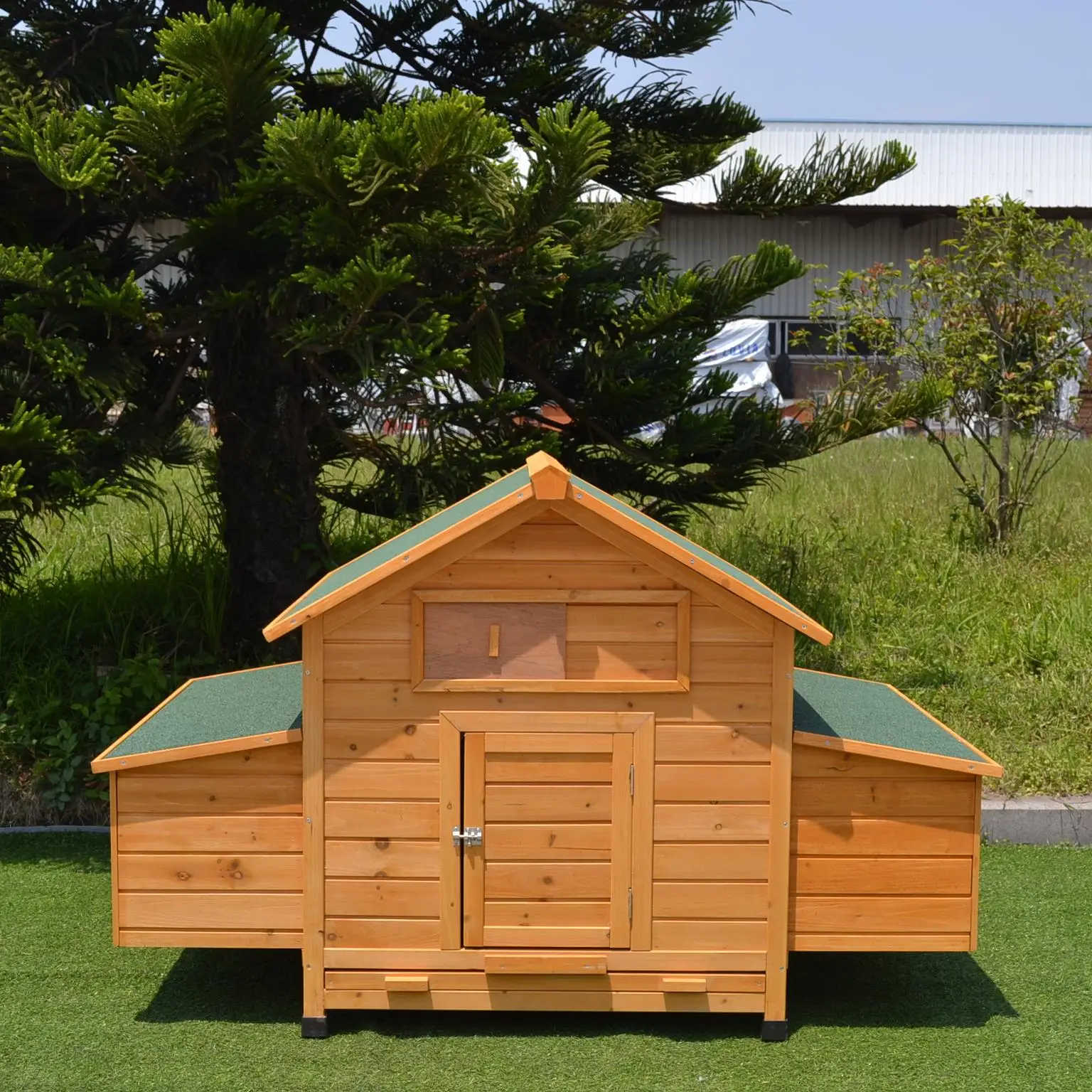 Wooden Chicken Cage, Rabbit House with Egg Box , Wholesale Price, Bulk Discounts
