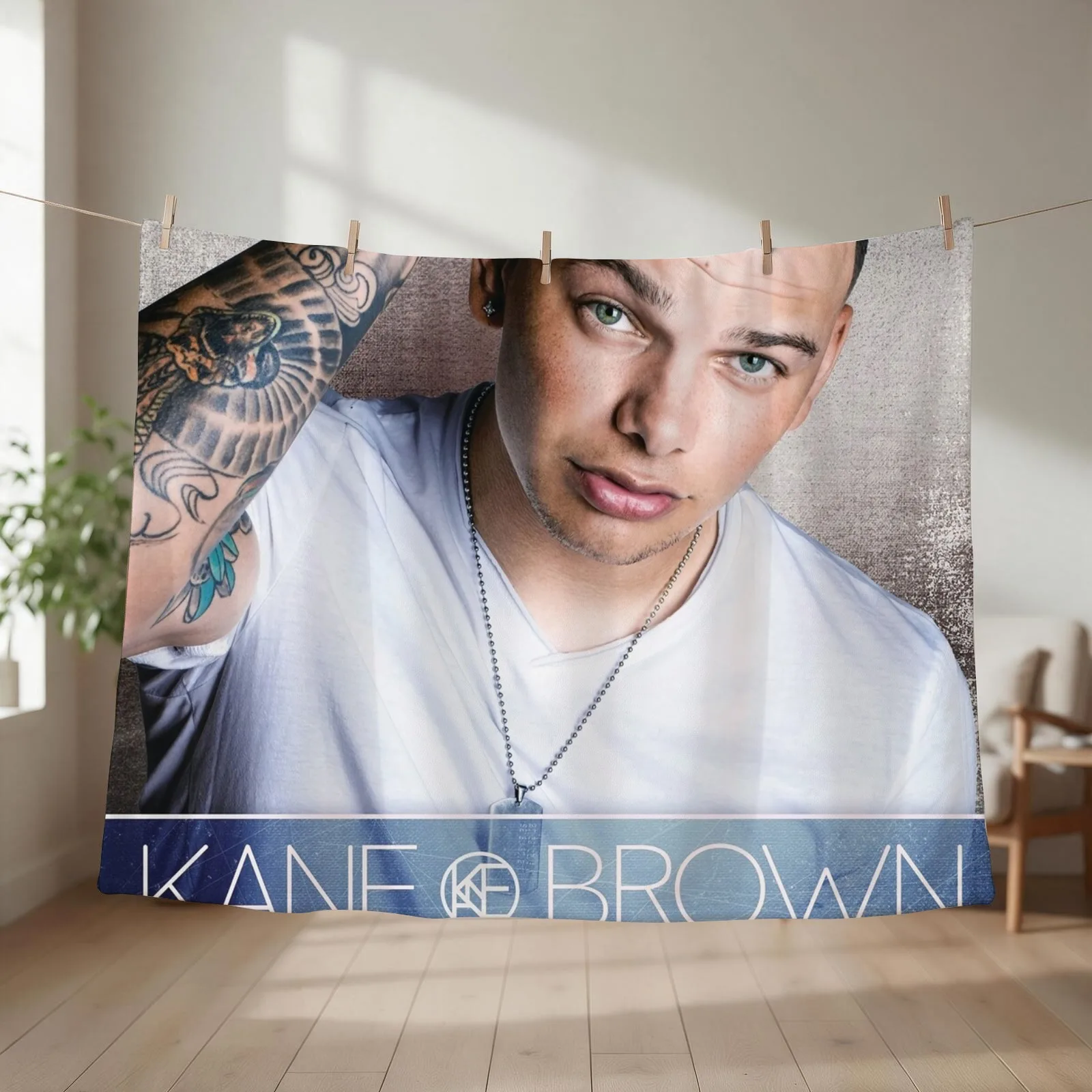 Best Confident Kb Style Throw Blanket couch cozy soft plush fuzzy picnic outdoor blanket