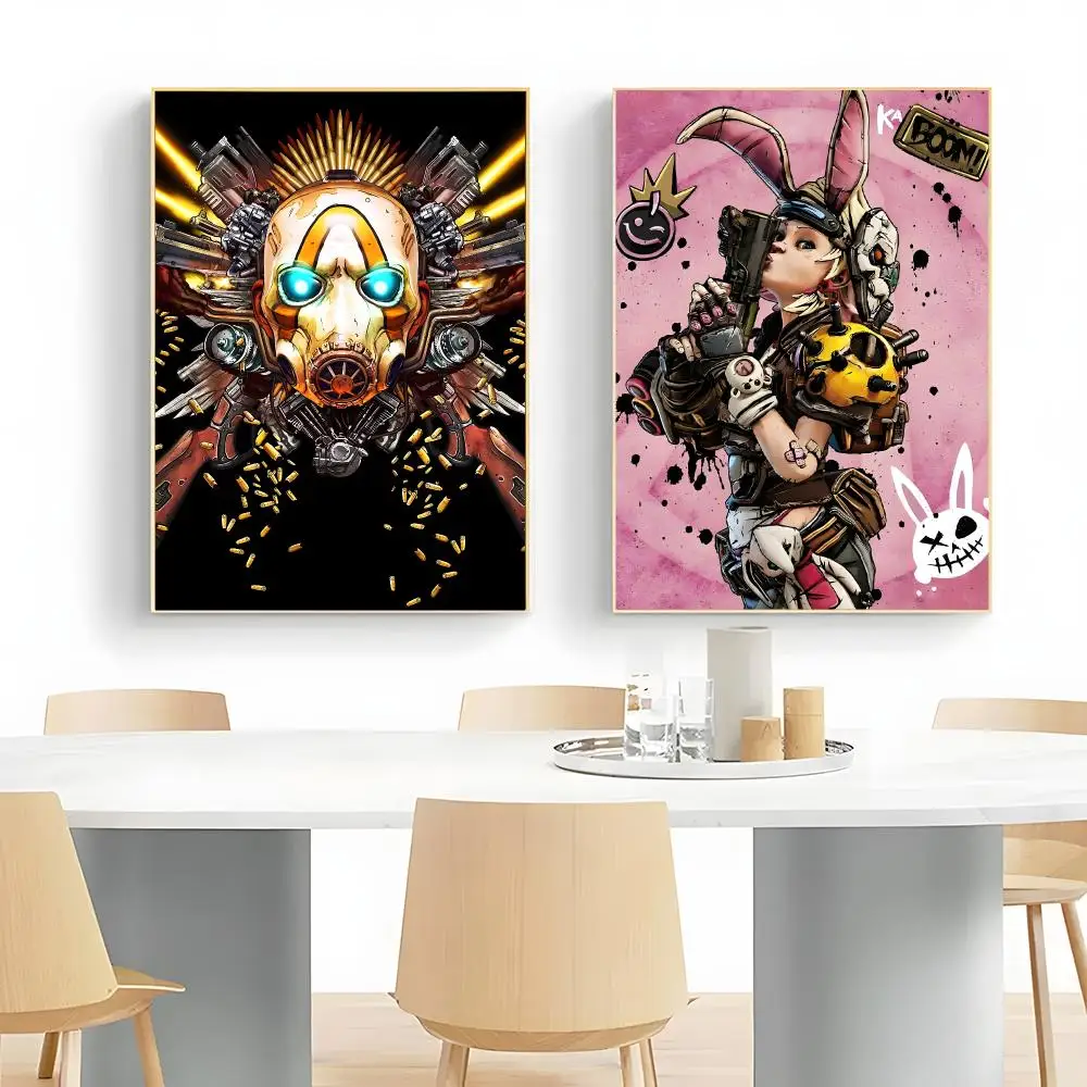 Loot Game B-Borderlands Poster Wall Art Print Decorative Mural Home Decor Gift Unframed