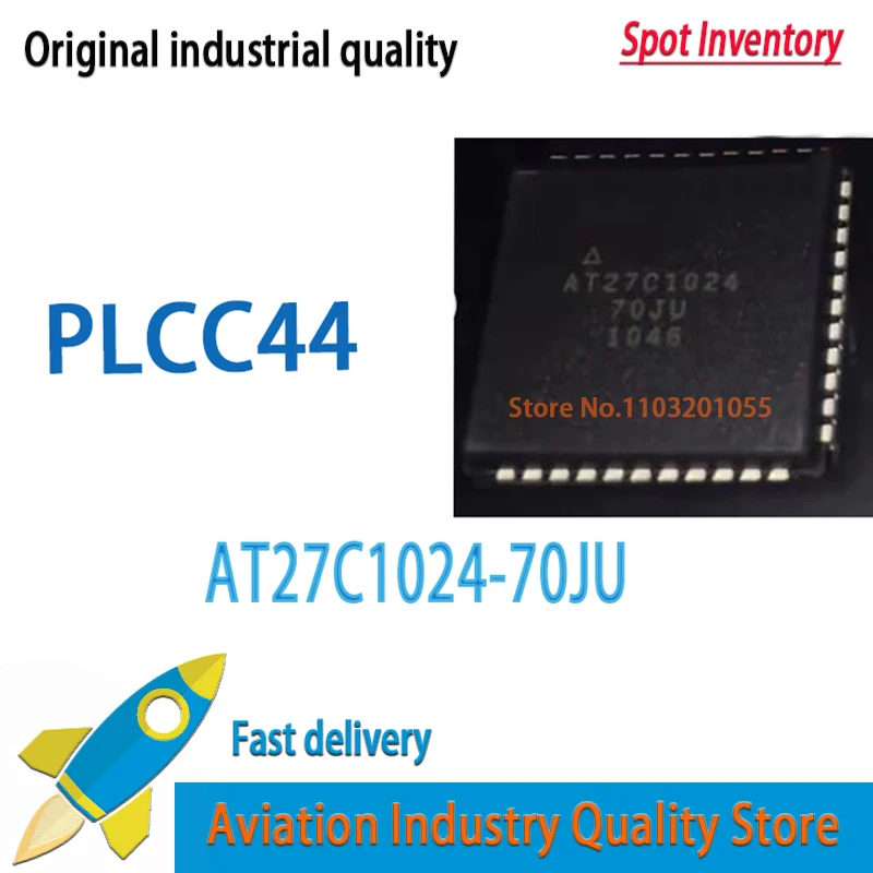 

5PCS AT27C1024-70JU 1MBIT 70NS 44PLCC AT27C1024-70 27C1024 AT27C1024 27C1024 AT27C10 27C1024-70 and Original in Stock