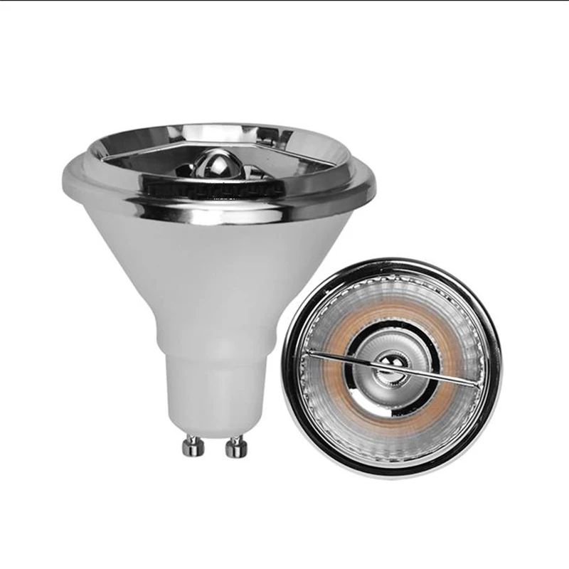 4 Stück dimmbare AR70 LED-Lampe, 7 W, 10 W, GU10 LED-Strahler, AC110 V, 220 V, LED-Einbau-Deckenleuchten, Innen-Downlight