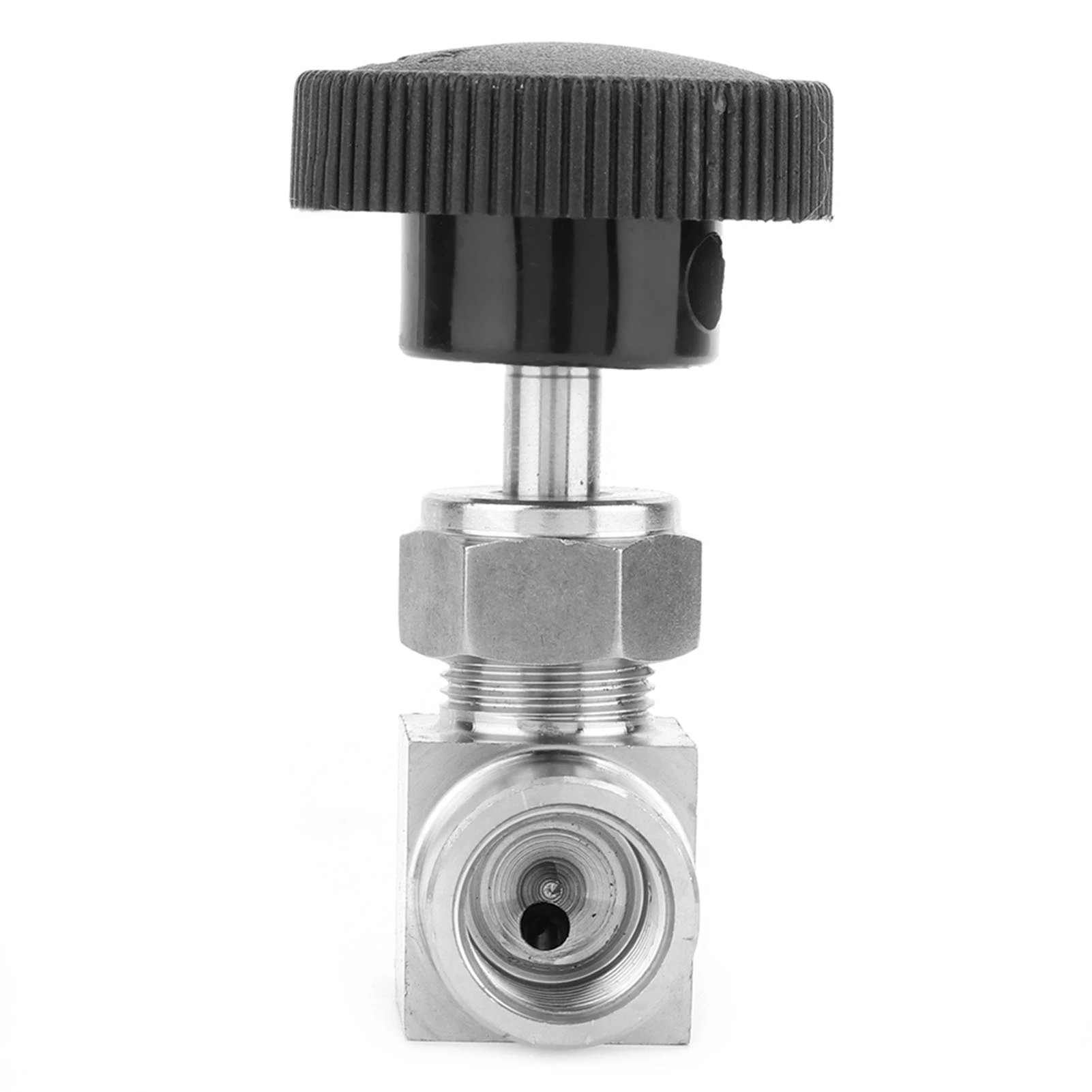 Stainless Steel BSPP Female Thread Straight Needle Valve for Water Gas Oil Transmission(Type B)