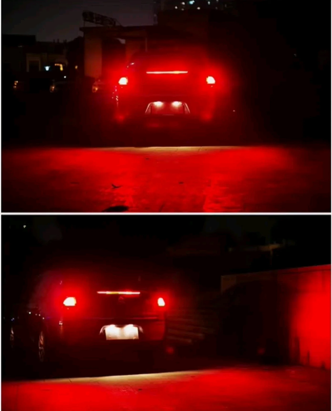 2X Red 7440 T20 LED 144SMD Canbus Car Backup Lamp Brake Parking Tail Light Bulbs