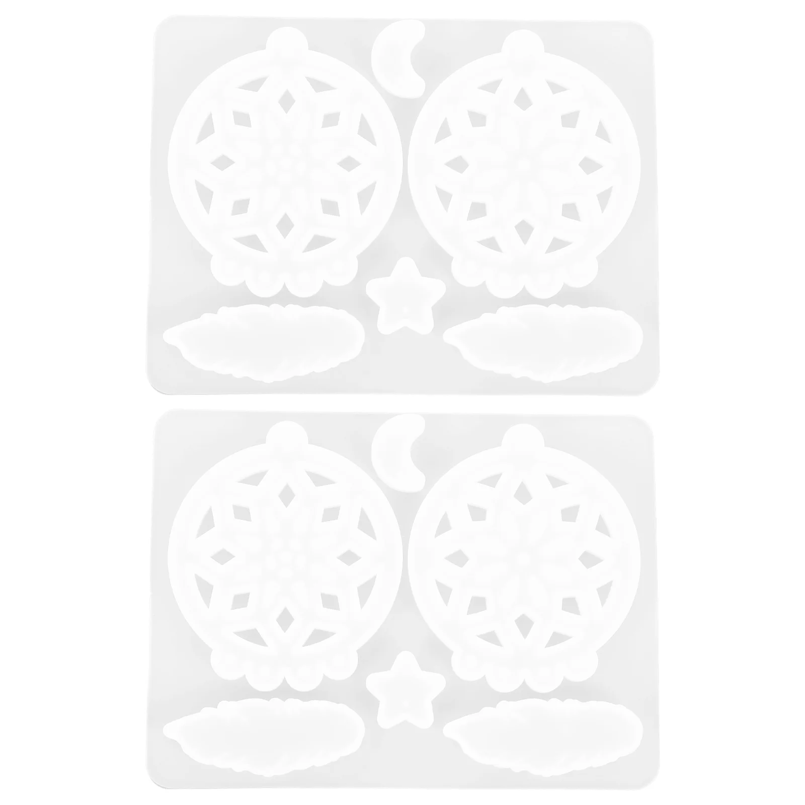 2 قطعة قالب صائد الأحلام من السيليكون DIY أداة حرفية متينة وآمنة للاستخدامات المتعددة سهلة الغسيل إضافة حشو صنع الهدايا #6