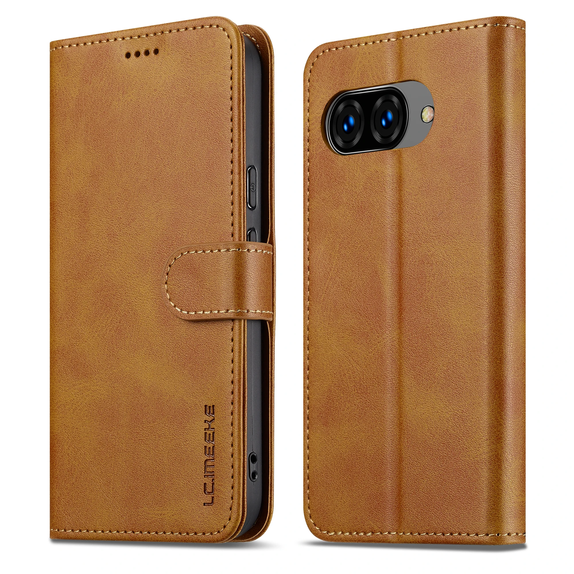 

Luxury Business Cards Solt Wallet Leather Phone Case For Google Pixel 10 Pro XL 9A 9 8 8A 7A 7 6A 6 10A 10 Book Slim Bag Cover