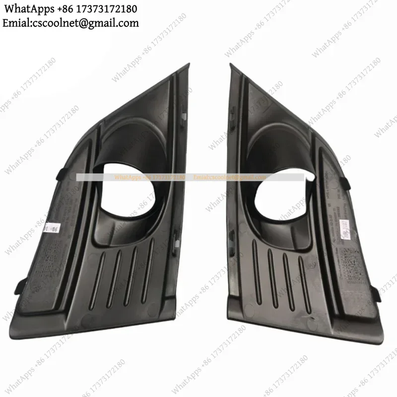 Front Bumper Fog Light Frame Trim Cover For Citroen C4 Grand Picasso Foglamp Bezel Lid Hood 7414SJ Car Accessories