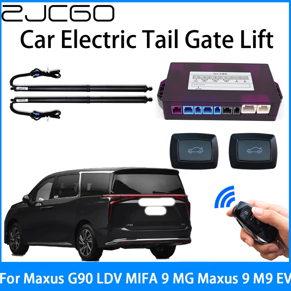 ZJCGO Car Power Trunk Electric Suction Tailgate Intelligent Tail Gate Lift Strut For Maxus G90 LDV MIFA 9 MG Maxus 9 M9 EV