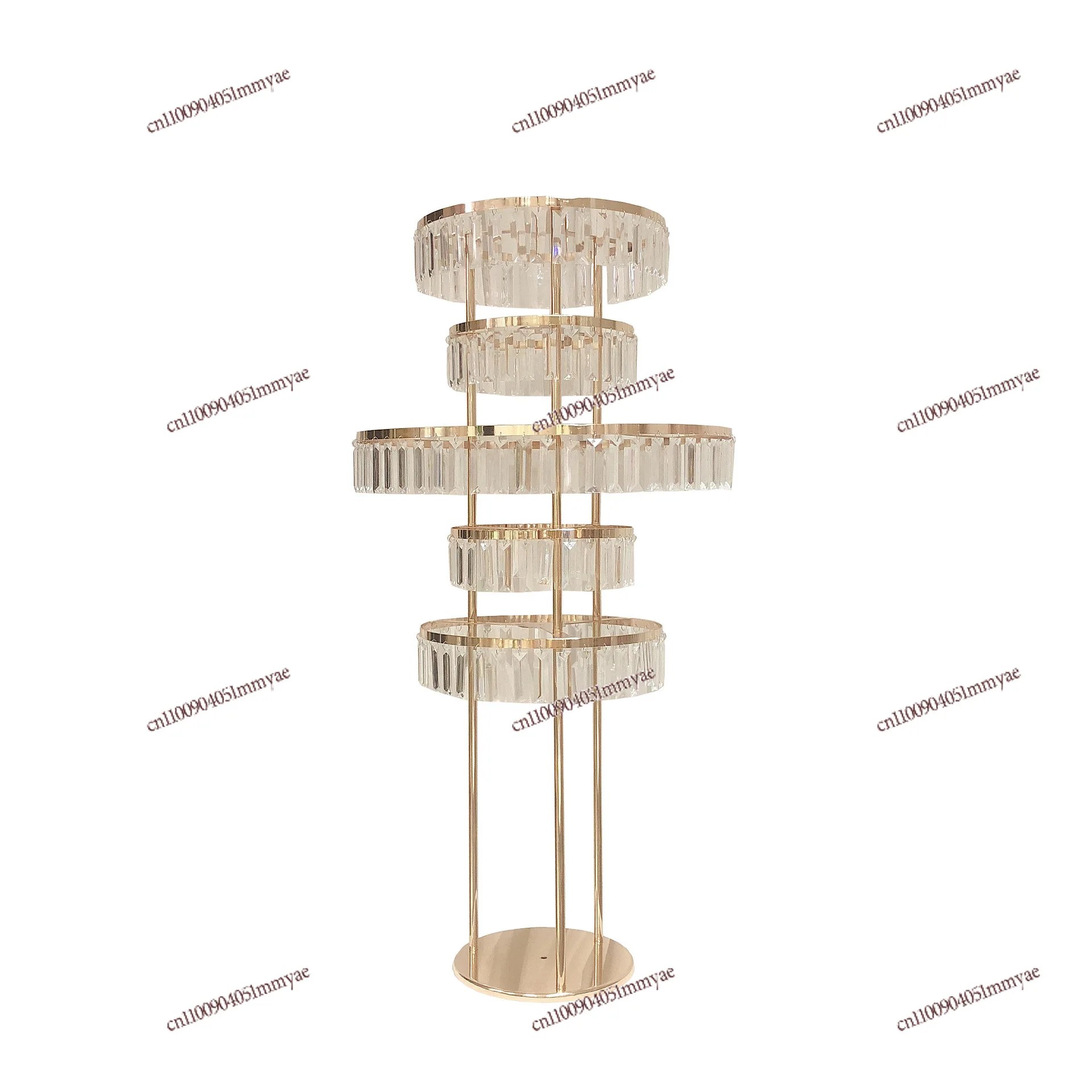 

Wedding Decoration Supplies Acrylic Crystal Road Guide Stage Sign-in Office Christmas Decoration Floor Flower Stand Ornament