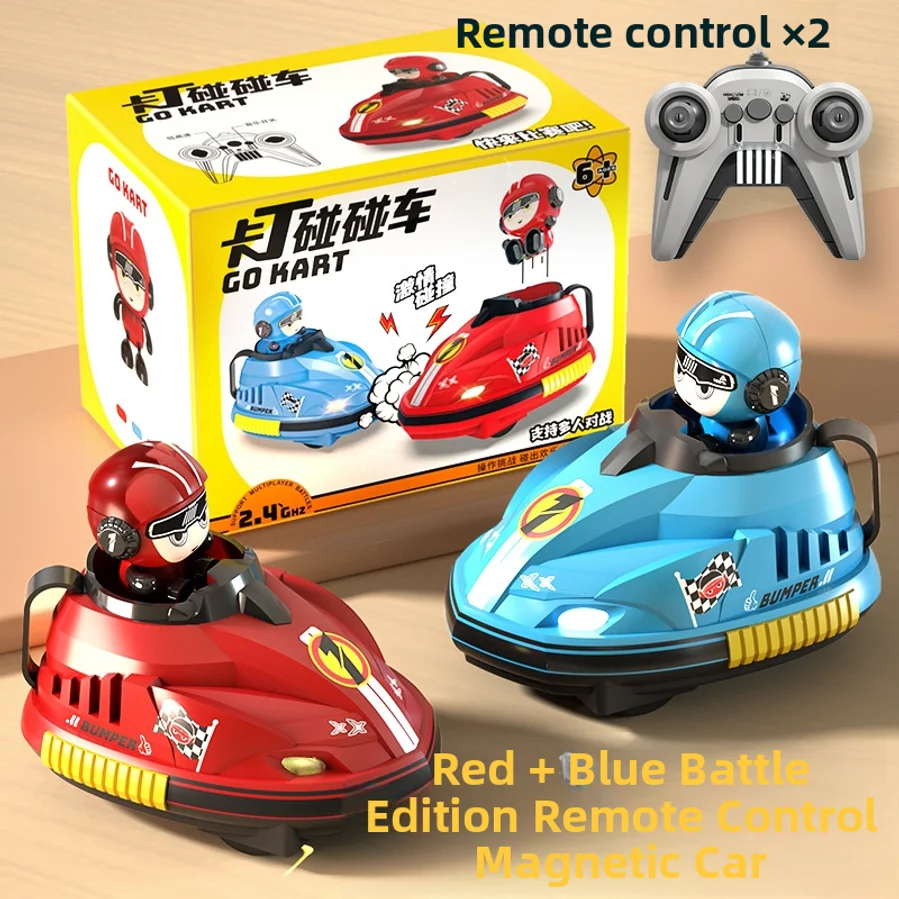New Children's Double Remote Control Bumper Car Parent-child Interactive Go-kart Drift Collision, And Launch Remote Control Toy