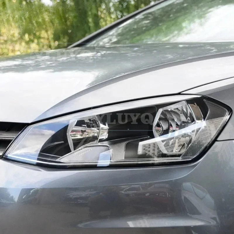 For Volkswagen VW Golf 7 8 MK7 MK7.5 MK8 2014-2022 TPU Car Headlights Taillights Black Protective Film Transparent Sticker Refit