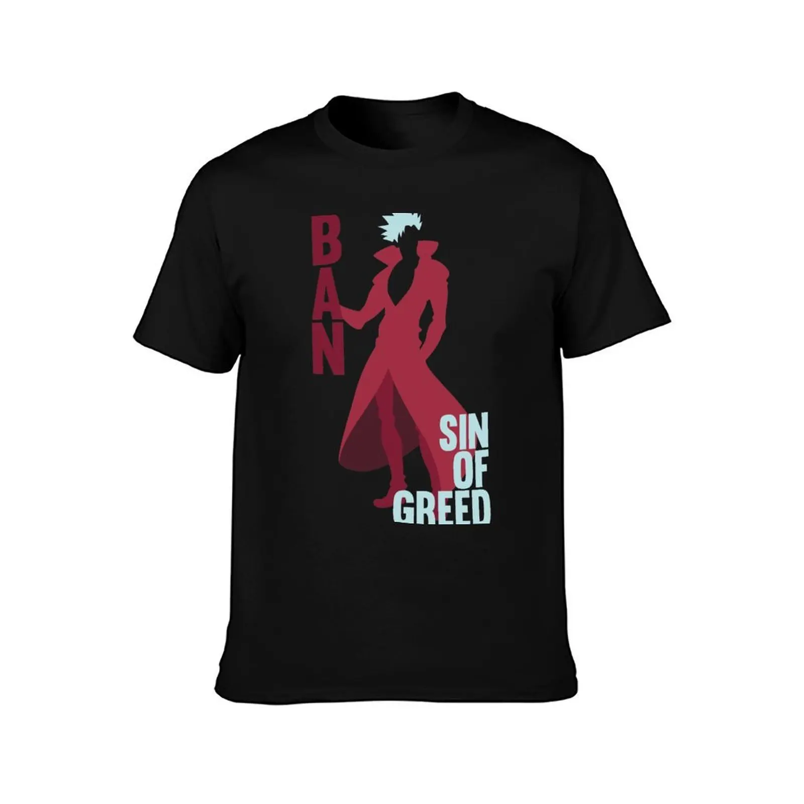 Ban Sin of Greed - Nanatsu No Taizai T-Shirt cotton t shirt man t shirt man casual T-Shirt