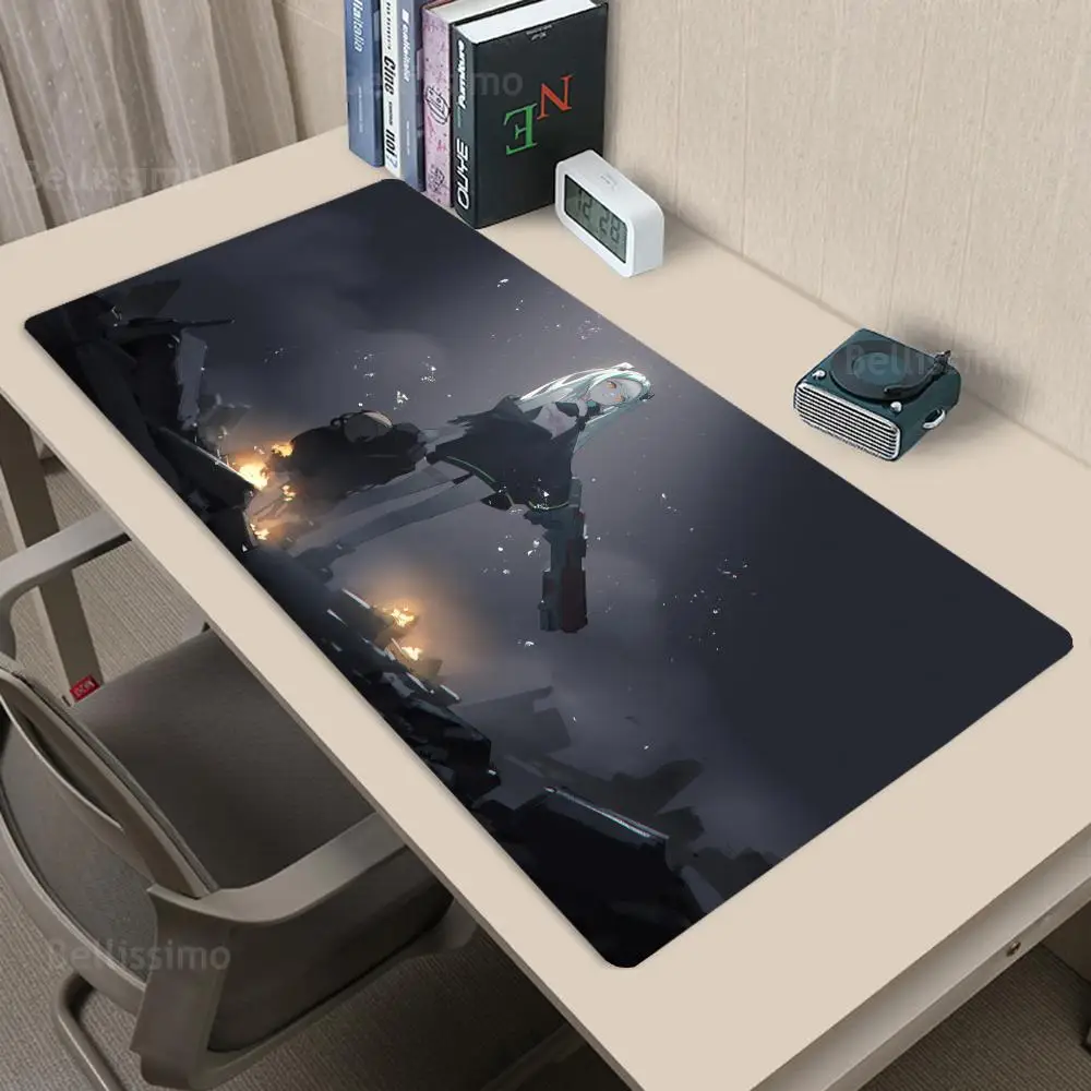C_cyberpunk Anime E_edgerunners podkładka pod mysz gumowa podkładka pod mysz komputer Laptop podkładka dla graczy akcesoria do gier komputerowych podkładki na biurko podkładka pod mysz — zdjęcie produktu 2