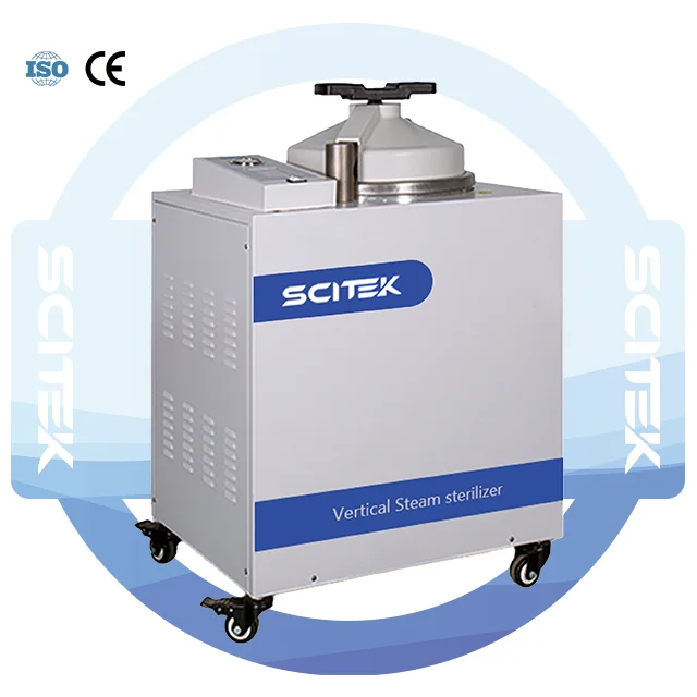 Vertical Pulse Vacuum Autoclave Automatic Sterilization to Drying 120L Medical Sterilizer Autoclave