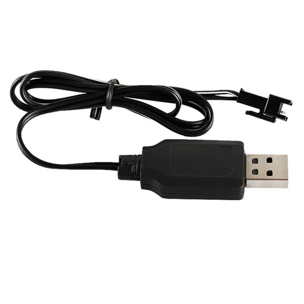 USB شاحن كابل ل 3.7 فولت بطارية ليثيوم شاحن SM-2P إلى الأمام RC سيارة الطائرات قطع الغيار RC كوادكوبتر لعبة