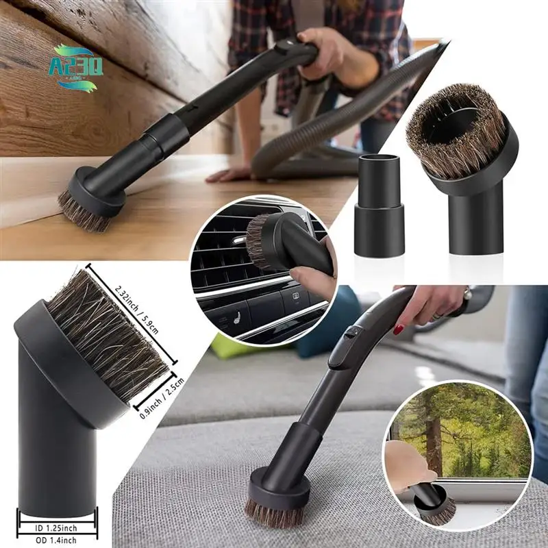 

A23Q-11PCS Universal Vacuum Attachment Kit Wet Dry Plastic Vacuum Hose Adapter 1-1/4Inch Vacuum Cleaners Accessories
