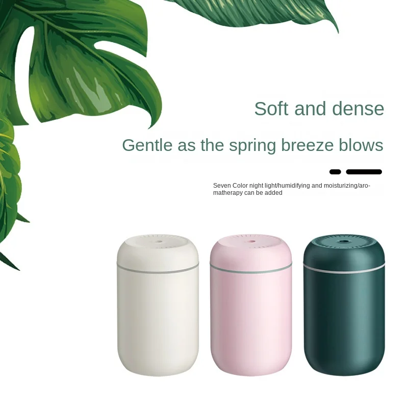 Humidificador de aire de aromaterapia, difusor de Aroma portátil con USB, para el hogar Luz Nocturna, coche, oficina, escritorio, atomización, aceites esenciales, 300ML