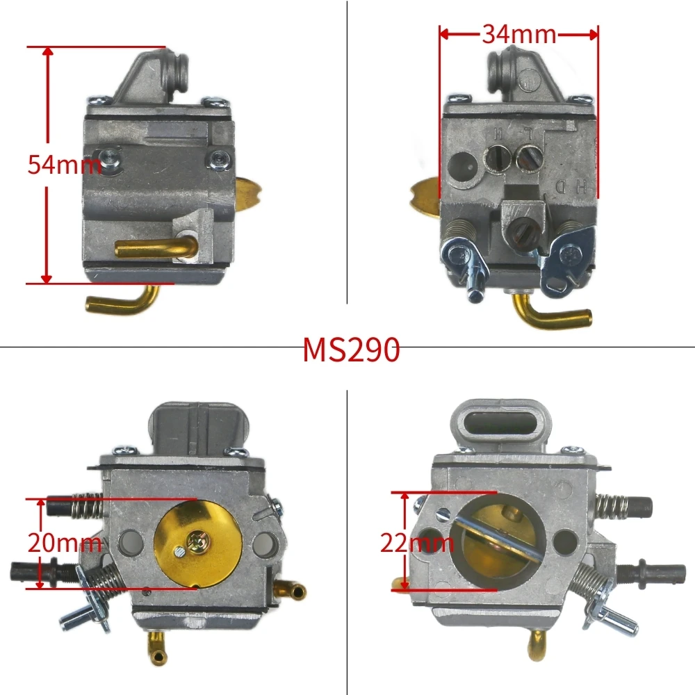 Carburetor For Stihl MS290 MS310 MS390 Chainsaw 11271200650 Replacement Garden Machinery White Box Package