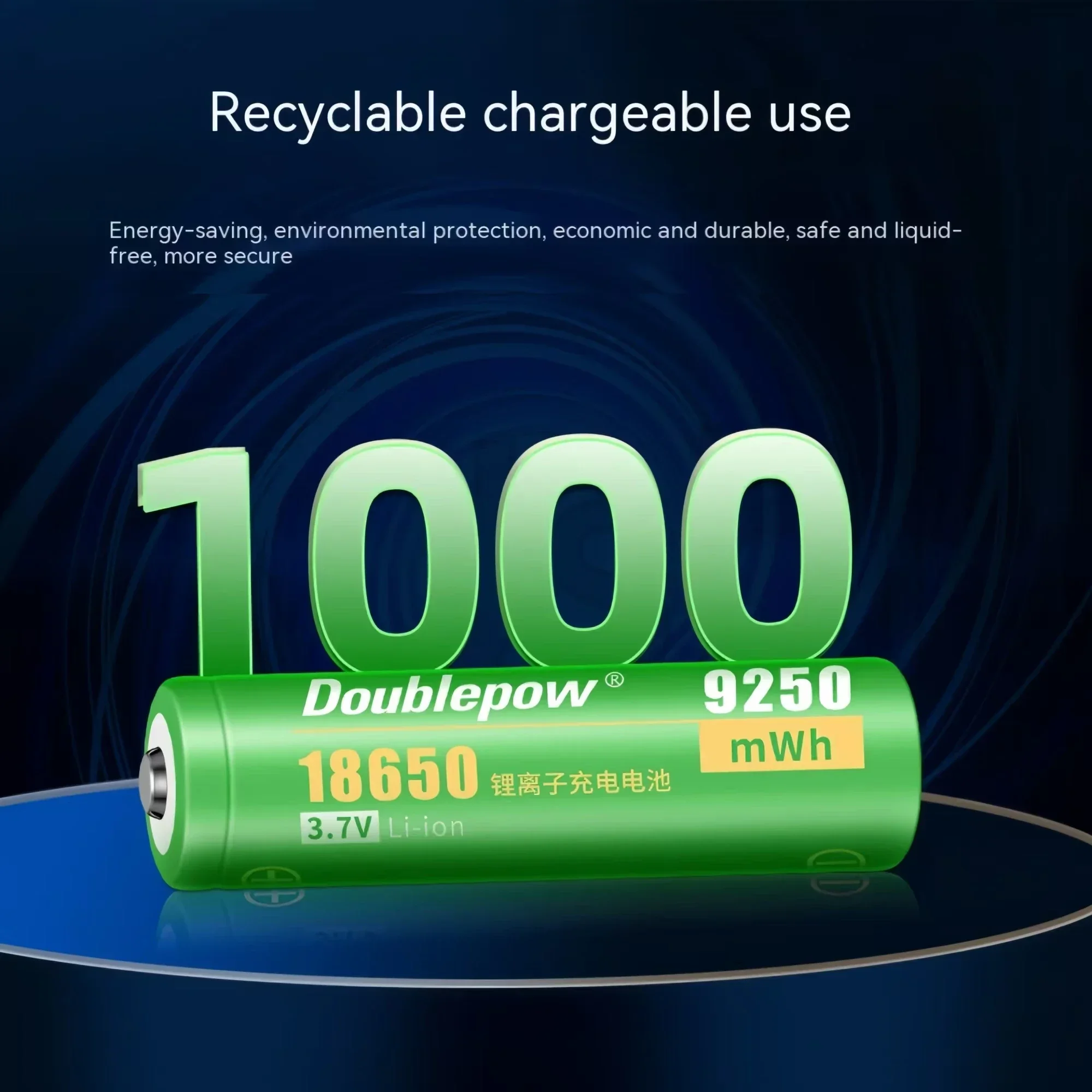 18650 rechargeable battery 3.7V 9250mWh 18650 lithium battery Charger for Razors Hair clippers Toys Electric mosquito swatter