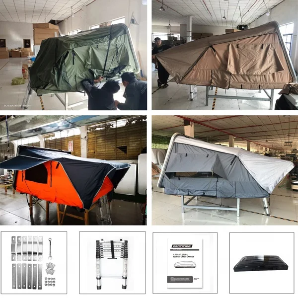 Adventure Gear Perfect Overland Quick Open Rollover Shell ABS Hard Car Roof Tent Price