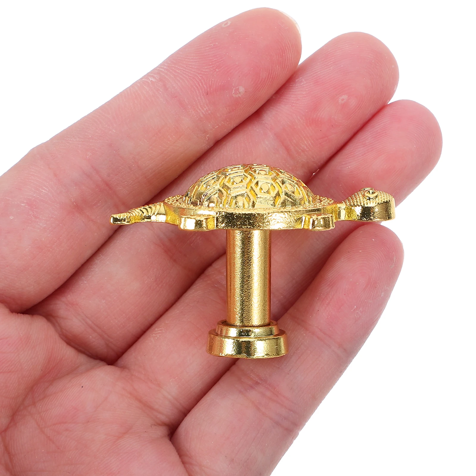 

6pcs Alloy Turtle Drawer Knobs Zinc Cabinet Handles For Kitchen Bathroom Dresser Coastal Single Hole Pulls Furniture Hardware