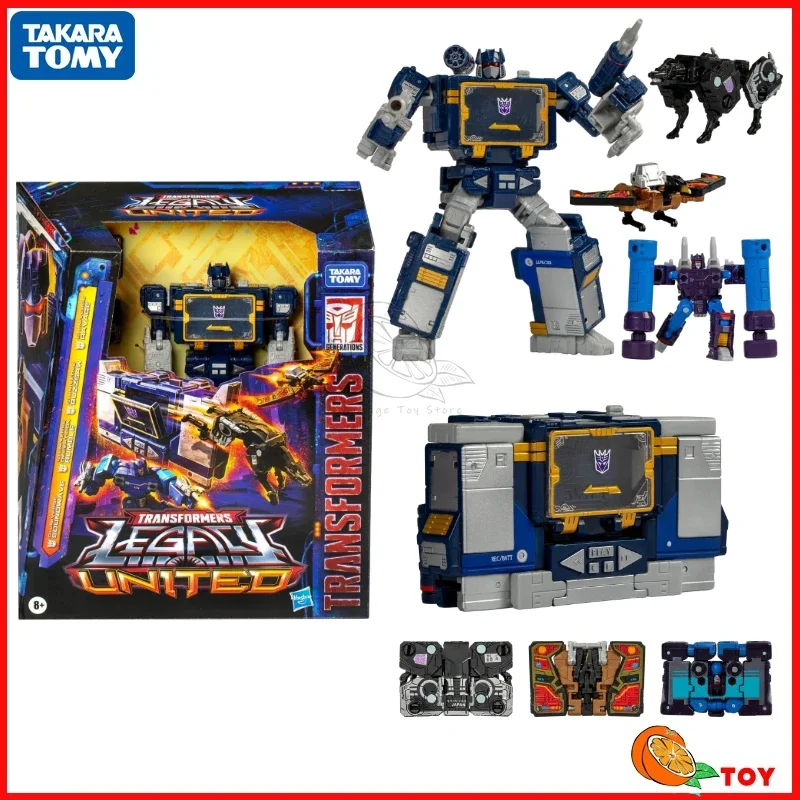 In stock Takara Tomy Transformers toys Legacy United Level L Soundwave Model Robot Collection Action Figure Toys Gifts Hobby