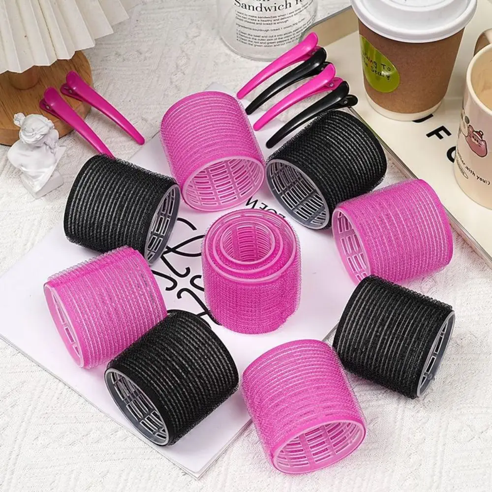 

50Pcs 4 Sizes Rollers Self-Grip Hair Rollers Set Heatless Lightweight Heatless Hair Curlers DIY Reusable Hair Curlers for Women