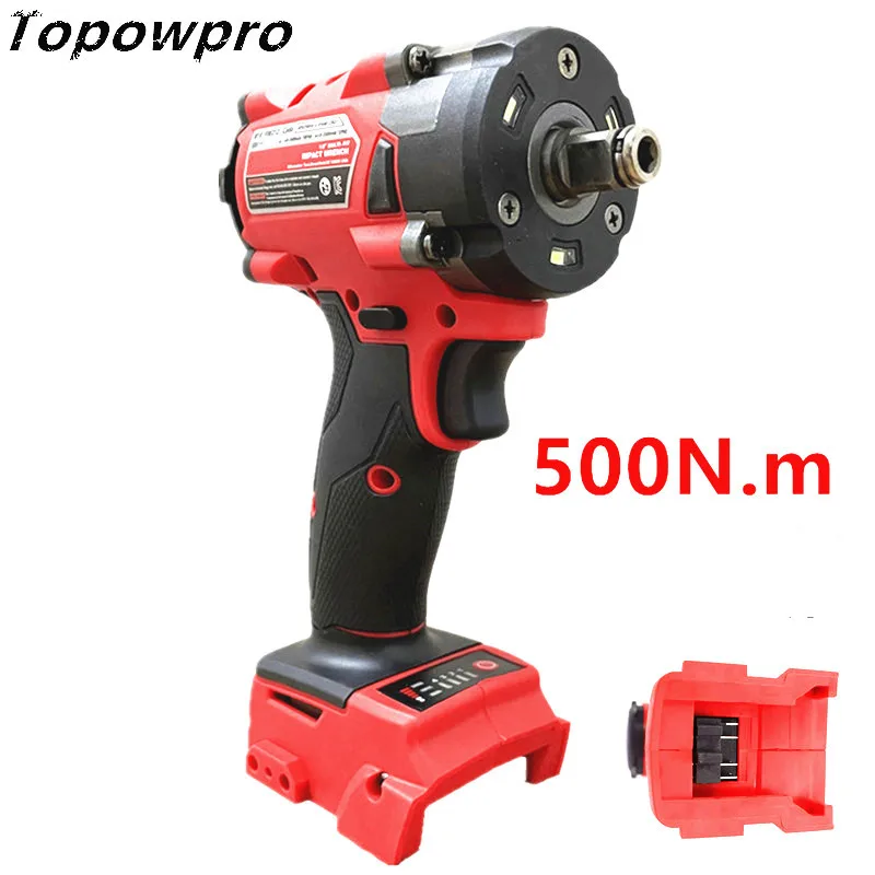 

Electric Cordless Wrench Brushless Screwdriver Compatible For Milwaukee M18 Battery Drill Service Tool Car Truck Repair