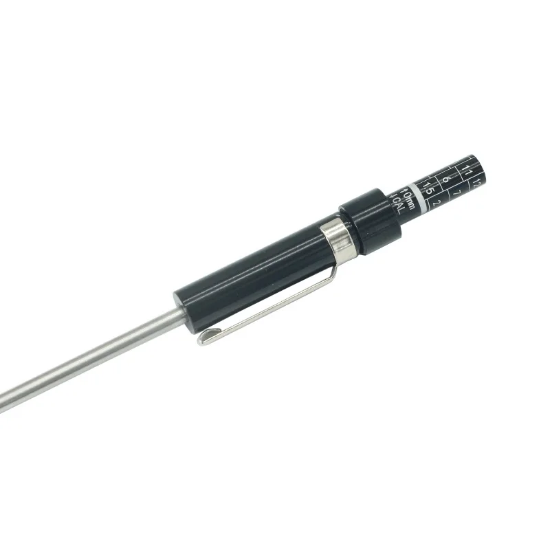 Brake pad gauge scale
