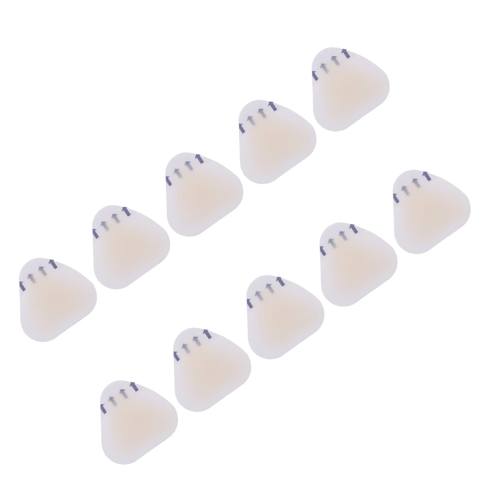 

10 Pcs Anti wear Stickers Gel Blister Prevention Feet Protectors for Shoes Heel Sticker Women Skidproof Thin Design