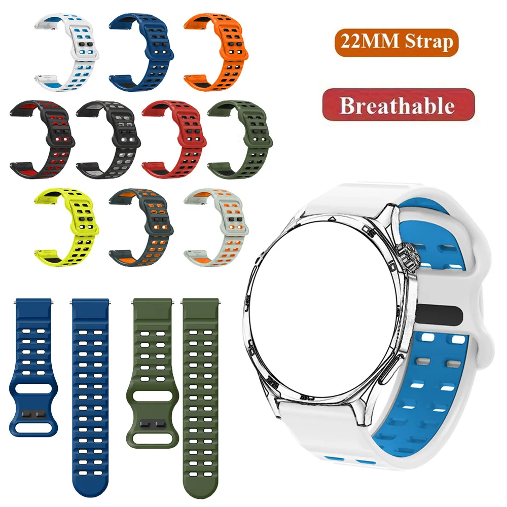 22Mm Silicone Strap… - image