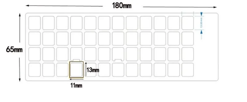 1pc Universal Russian Transparent Keyboard Stickers for Laptop Letters Keyboard Cover for Notebook Computer PC Dust Protection