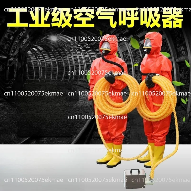 Electric-powered, Self-priming Long-hose System for Multi-person Air Dust Extraction