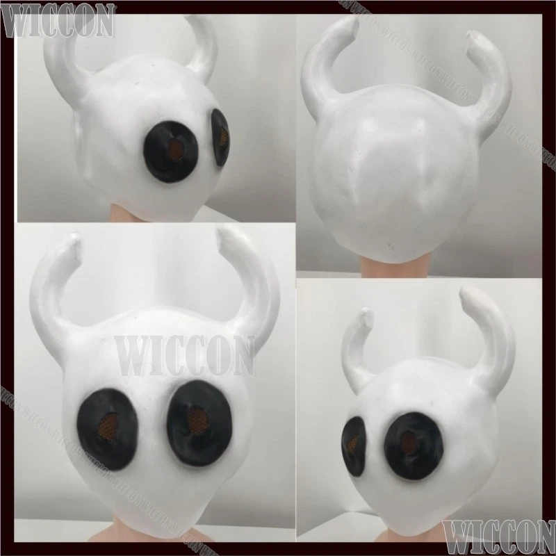 Juego The Knight máscara casco suave niño Hornet juego maestro Cosplay accesorios chico adultos Prop Cos fiesta de Halloween regalos de juego de rol