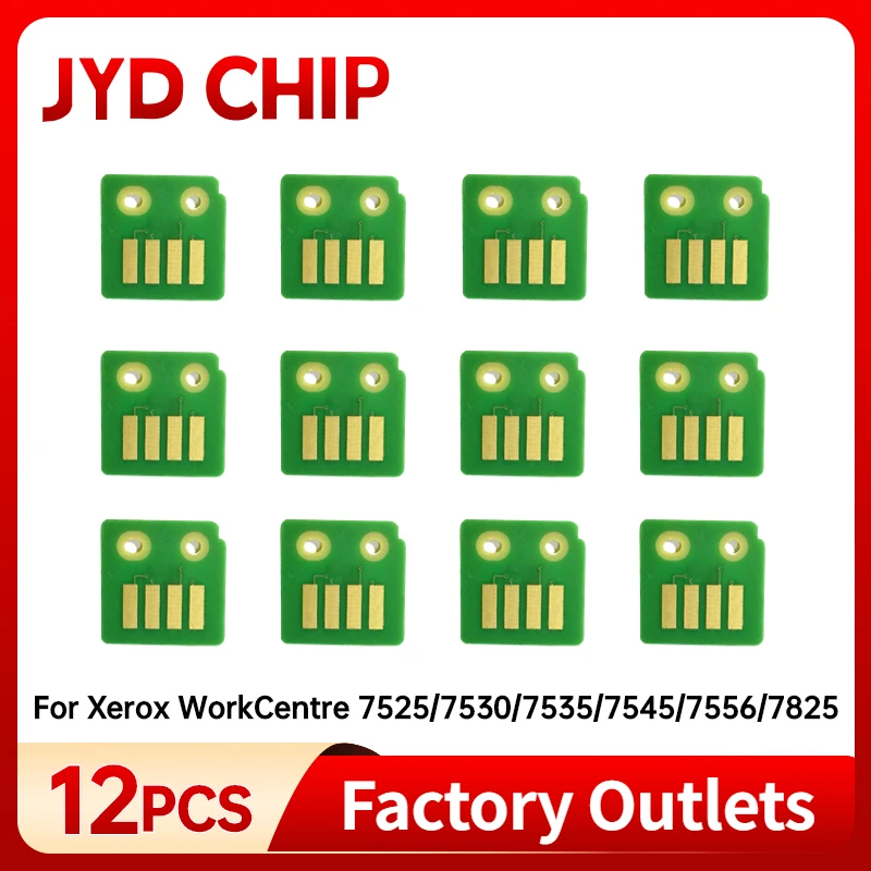 013R00662 Drum Chips For Xerox Workcentre WC 7525 7535 7830 7835 Toner 006R01513 006R01516 006R01515 006R01512 006R01520 Printer