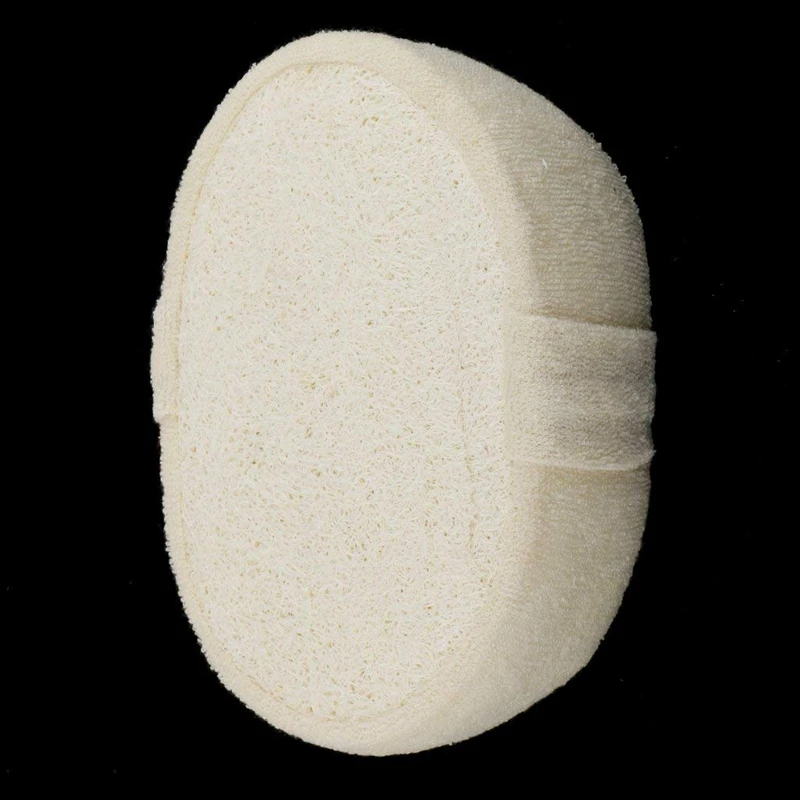 الطبيعية Luffa الإسفنج حمام الكرة ، دش فرك ، فرشاة تدليك صحية ، الجسم كله ، 4 قطعة ، حار