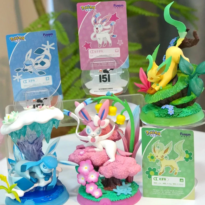 2026 Original Funism Pokemon Serie Eevee 3th Blind Box Anime Figure Doll Toy Desktop Decoration Model Festival Birthday Gift view 4