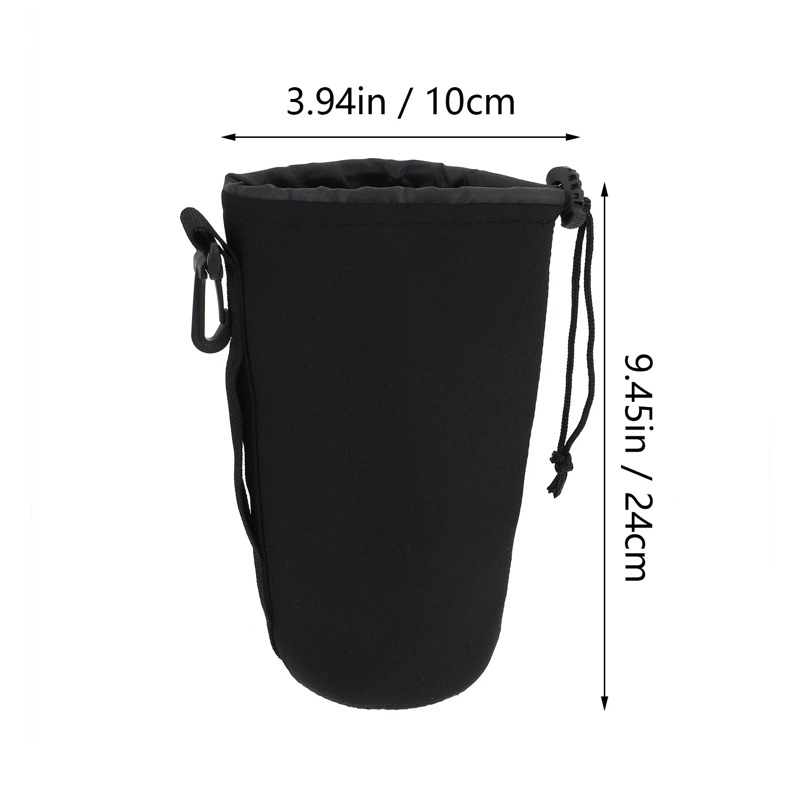 2 قطعة عدسة الكاميرا النيوبرين حافظة واقية حساسة اليد الشعور لينة ومرنة قابل للتعديل تصميم عدسة كيس مزموم