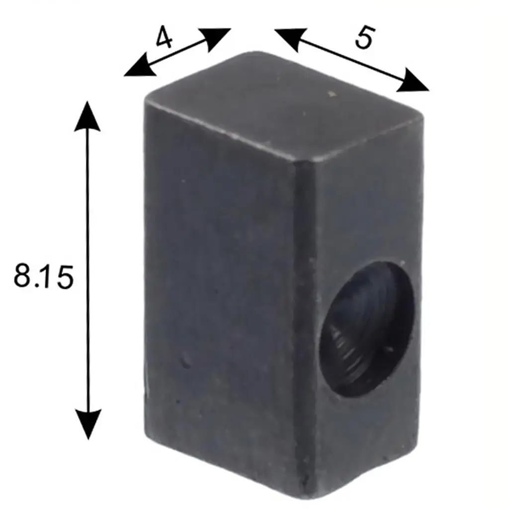 Electric Guitar Tremolo Saddle Insert Lock Iron Block Replacement Parts Black for Guitar Kit