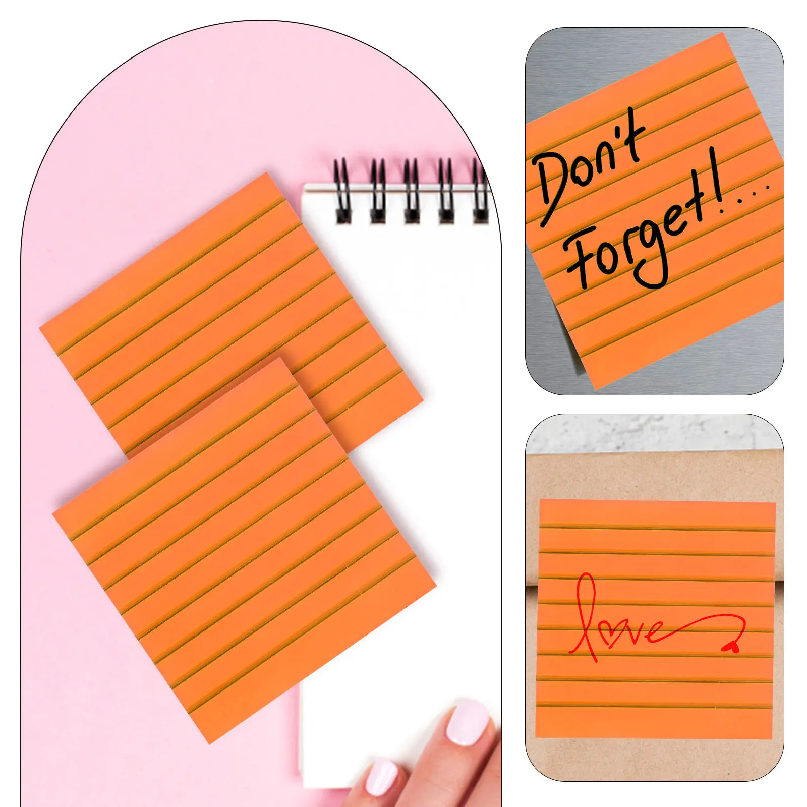 5Pcs Multi-Function Memo Pads Stylish Design Exquisite Craftsmanship for to-Do Lists Diary Notes Study Office Home Use
