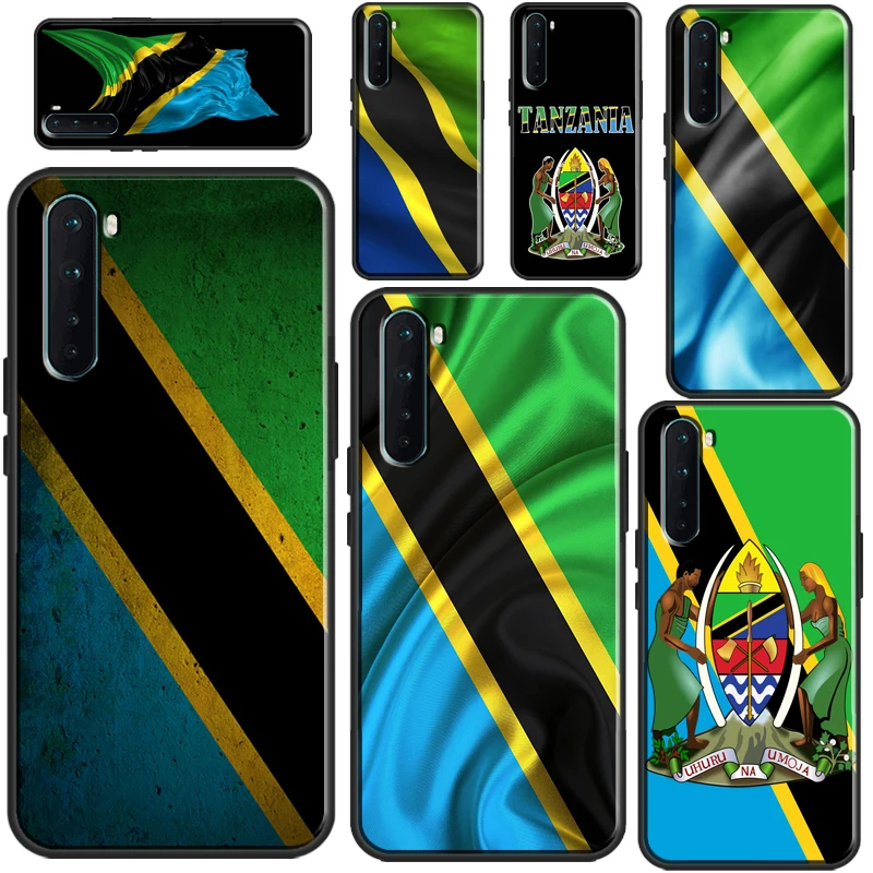 Tanzania Flag Coat Of Arms Case For OnePlus 9 10 Pro Nord2 8T 9R Coque For OPPO Realme 8 Pro 8i C3 C21 GT Neo 2 Master