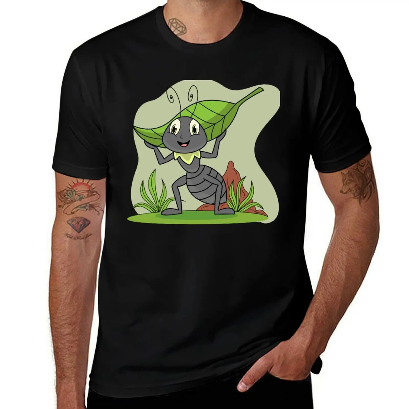 

Dancing Ant T-Shirt funny costumes new edition man t shirt mens t shirts casual stylish