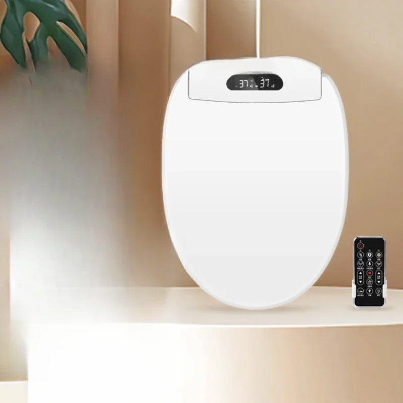 Intelligent toilet cover instant heating remote control full-automatic household universal heating toilet