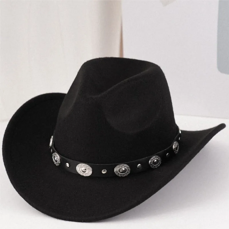 

Rolled-up hats for women chain decorative top men