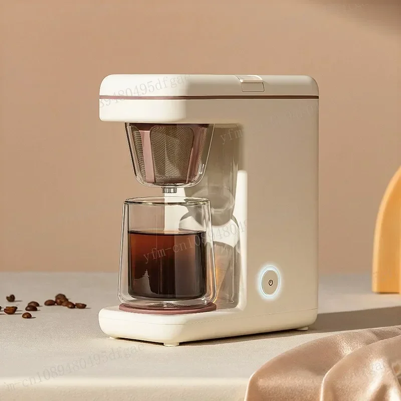 American coffee machine Small household automatic drip tea coffee all-in-one machine